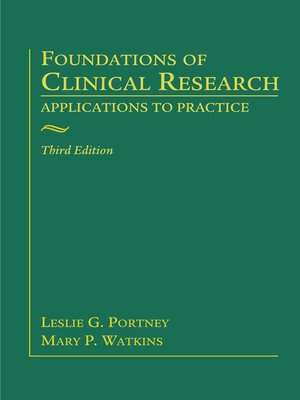 cover image of Foundations of Clinical Research